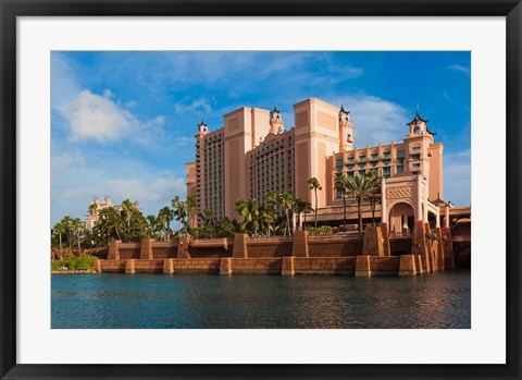 Framed Bahamas, New Providence Island, Atlantis Hotel Print
