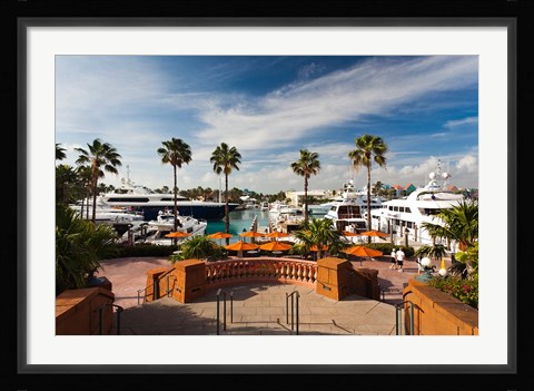 Framed Bahamas, New Providence, Nassau, Paradise Island Print