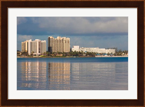 Framed Bahamas, New Providence, Nassau, Resort hotels Print