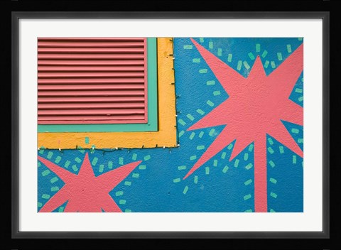 Framed Holetown Shop, Barbados, Caribbean Print