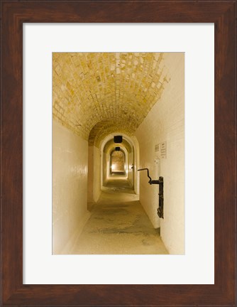 Framed Bermuda, Exhibits inside Fort St Catherine Print