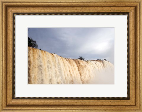 Framed Iguassu Falls, Brazil Print
