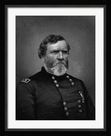 Framed General George Henry Thomas Print
