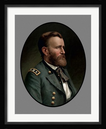 Framed Ulysses S Grant Print
