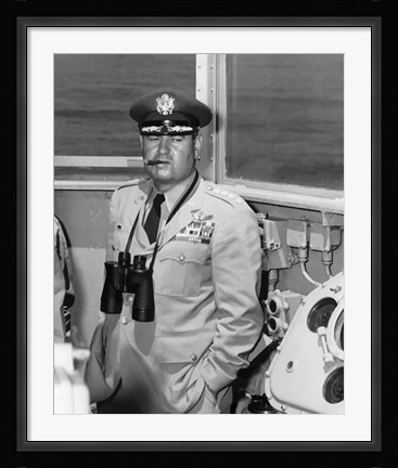 Framed General Curtis Lemay Print