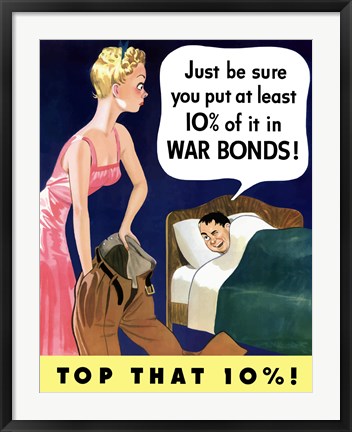 Framed Top That 10% Print