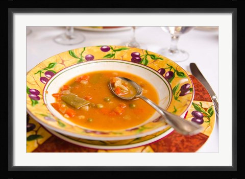 Framed Cayo Santa Maria, Cuba Cuban Cuisine Print