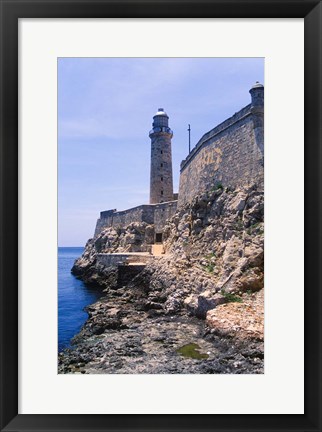 Framed El Morro Fortress, La Havana, Cuba Print