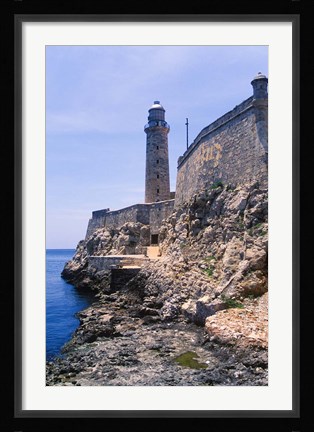 Framed El Morro Fortress, La Havana, Cuba Print