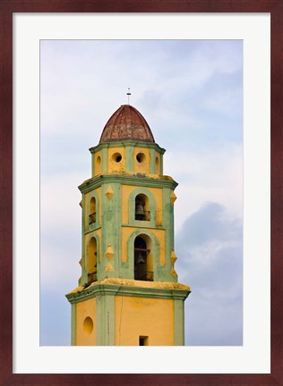 Framed San Francisco de Asis, Convent, Church, Trinidad, UNESCO World Heritage site, Cuba Print
