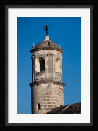 Framed Cuba Havana, Castillo de Real Fuerza Fortification Print