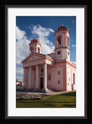 Framed Cuba, Catedral de San Rosendo, Cathedral Print