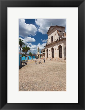 Framed Cuba, Trinidad, Holy Trinity Church Print
