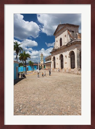 Framed Cuba, Trinidad, Holy Trinity Church Print