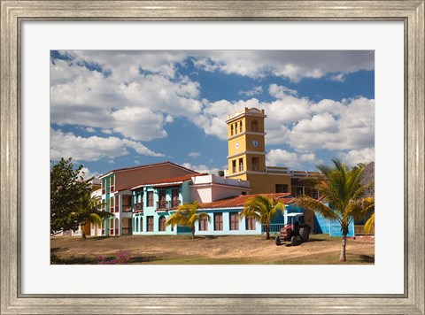 Framed Cuba, Trinidad, Hotel Brisas Trinidad del Mar Print