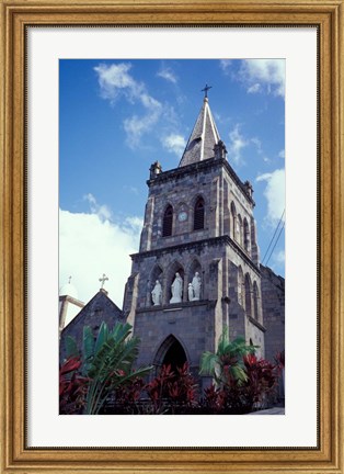 Framed Roseau, Dominica Print