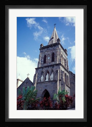 Framed Roseau, Dominica Print