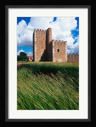 Framed Fort, Spanish Colonial City, Dominican Republic Print