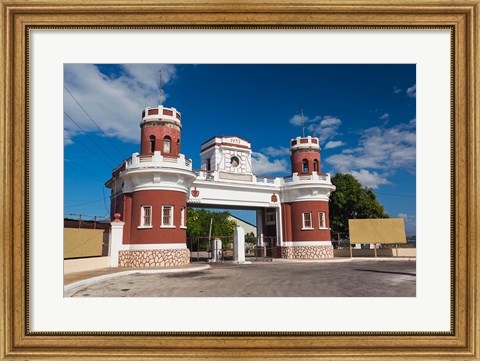 Framed Cuba, Castillo de San Severino fortification Print