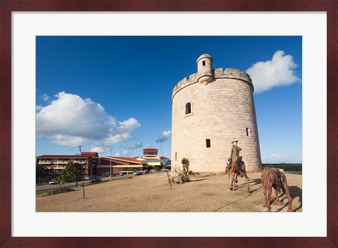 Framed Cuba, Matanzas Province, Varadero, Tower Print