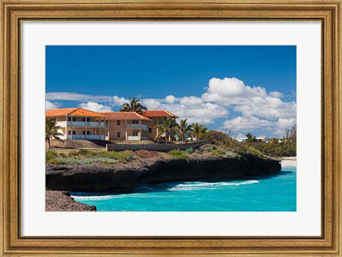 Framed Cuba, Matanzas Province, Varadero, Varadero Beach Condos Print