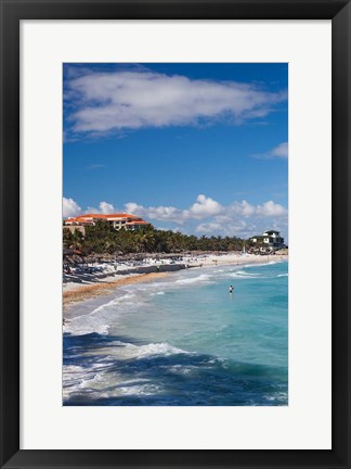 Framed Cuba, Varadero, Varadero Beach, Mansion Xanadu Print