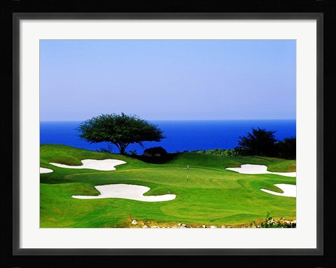 Framed White Witch Golf Course, Montego Bay, Jamaica Print