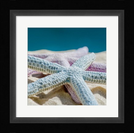 Framed Colored Stars Print