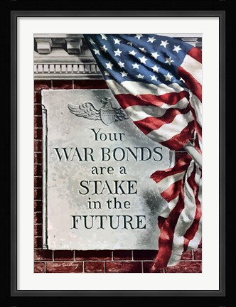 Framed Your War Bonds Print