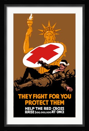 Framed They Fight for You, Protect Them Print