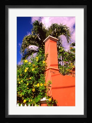 Framed Charlotte Amalie, St Thomas, Caribbean Print