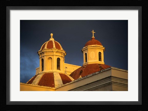 Framed Catedral De San Juan, Old San Juan, Puerto Rico Print