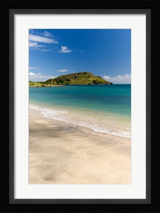 Framed Cockleshell Bay, St Kitts, Caribbean Print