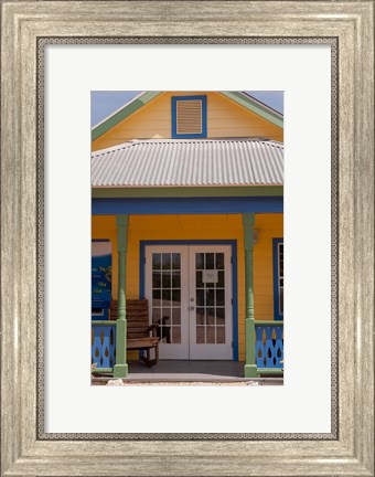 Framed Turtle Farm, Grand Cayman, Cayman Islands, British West Indies Print
