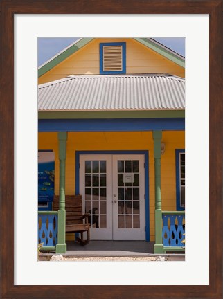 Framed Turtle Farm, Grand Cayman, Cayman Islands, British West Indies Print