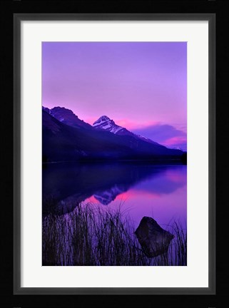 Framed Moraine Lake, Banff National Park, Alberta, Canada Print