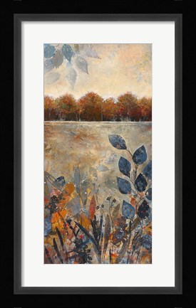 Framed Gilded Horizon II Print