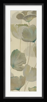 Framed Poppy Impression Panel II Print