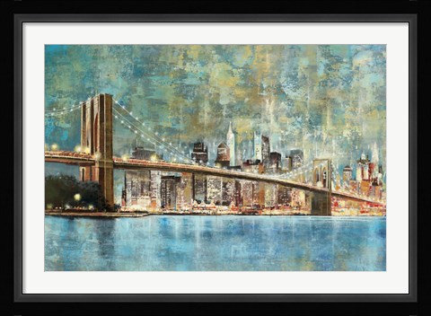 Framed Twilight Crossing Print