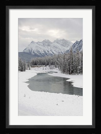 Framed Icefields Parkway, Jasper National Park, Alberta, Canada Print