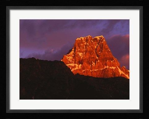 Framed Early Light in Jasper National Park, Alberta, Canada Print