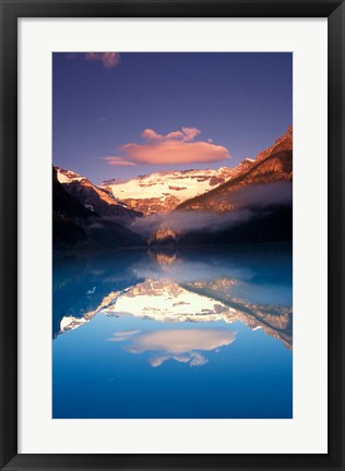 Framed Lake Louise Morning, Canada Print