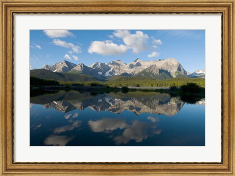 Framed Lower Kananaskis Lake, Peter Lougheed Park, Alberta Print