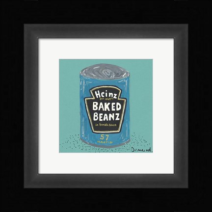 Framed Baked Beans Print