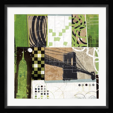 Framed Urban Abstract - Detail Print