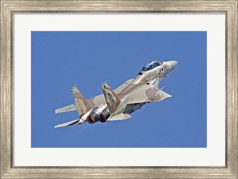 Framed F-15I Ra&#39;am of the Israeli Air Force Print