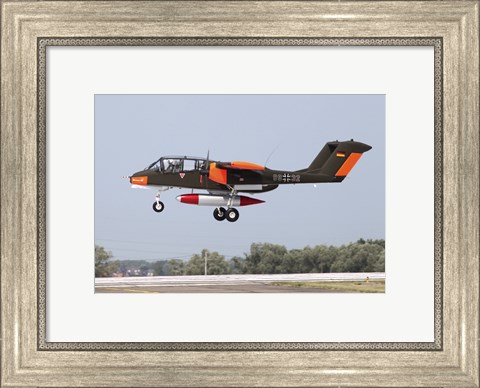 Framed Rare OV-10 Bronco in German Air Force Markings Print