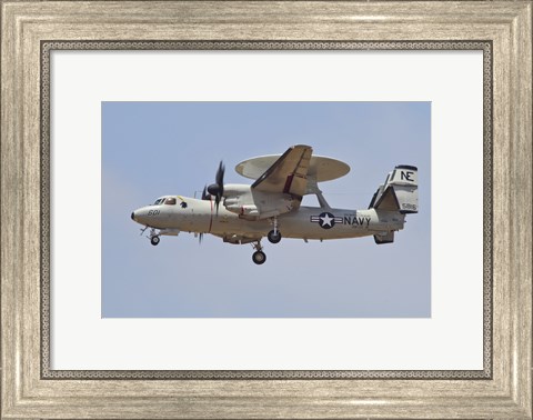 Framed E-2D Advanced Hawkeye of the US Navy Print