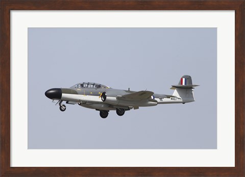 Framed Gloster Meteor Historic Jet of the Royal Air Force Print