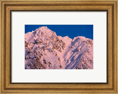 Framed Three Guardsmen Mountain, British Columbia, Canada Print